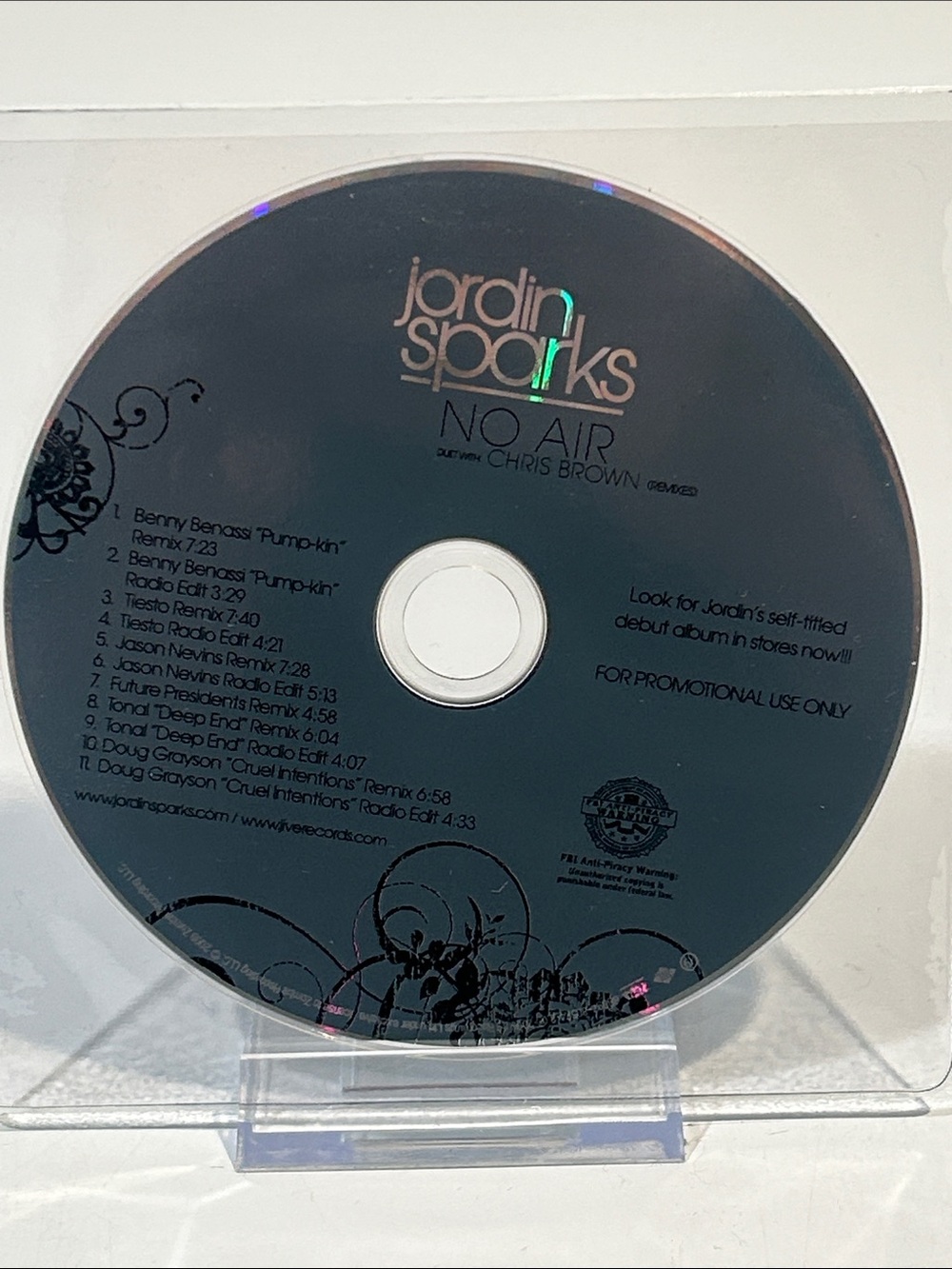 🤯5 for $20🤯 Jordin Sparks / Chris Brown “No Air • Remixes” CD [Dance House Pop]